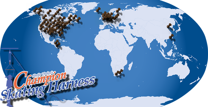 Champion Skating Harnesses sales across the World Champion Skating Harnesses sales across the World