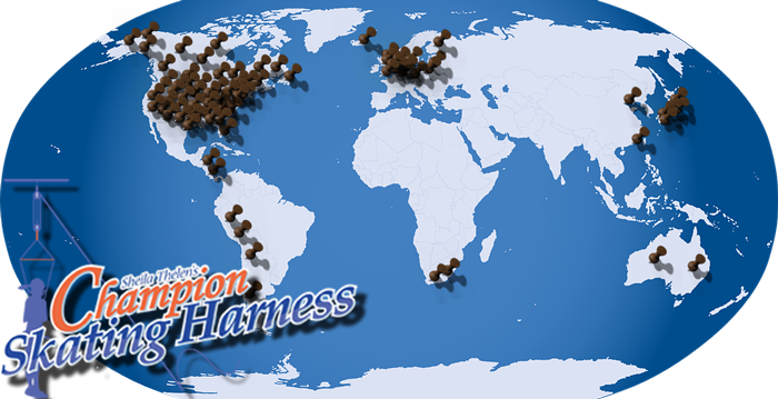 Champion Skating Harnesses sales across the World Champion Skating Harnesses sales across the World